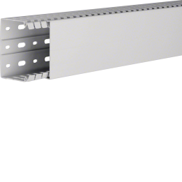 Hager HA760080 Slotted Panel Trunking 60x80mm Grey