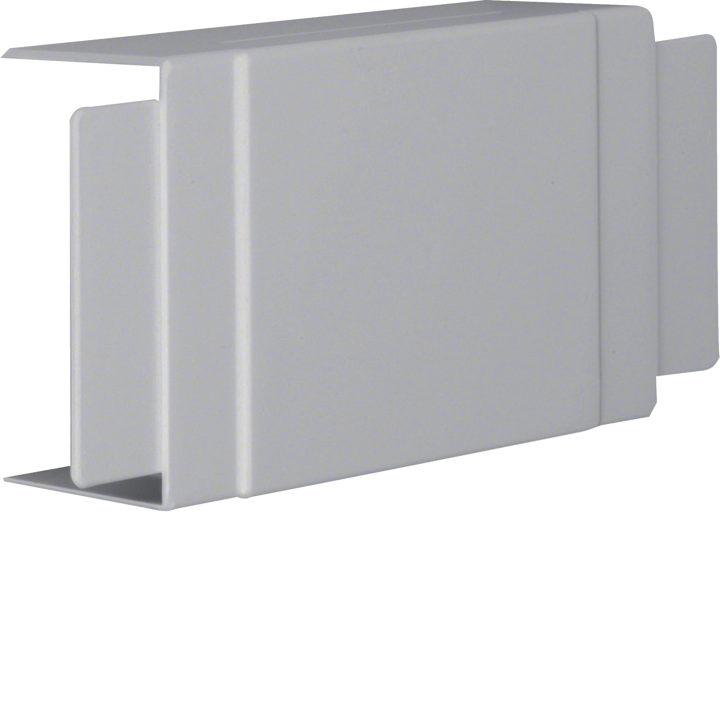 Hager LF6011087035 T-piece for LF/FB 60x110mm Cable Trunking, Stone Grey