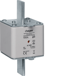 Hager LNH3630M HRC LV Fuse Link NH3 gG AC500V 630A