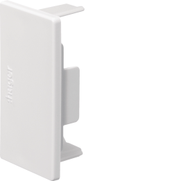 Hager LF3006069016 End Cap for Cable Trunking 30x57mm Traffic White