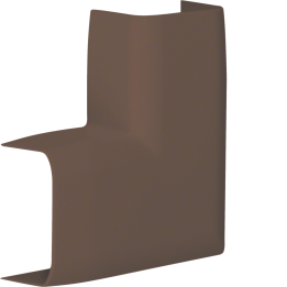 Hager ATA122058014 Flat Corner for ATEHA 12x20 Trunking, Brown