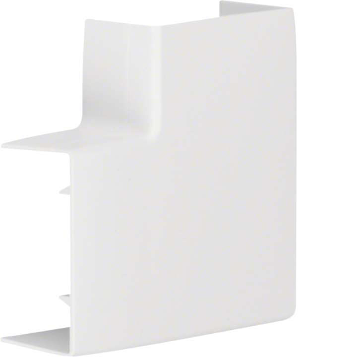 Hager LFF3006059016 Flat Angle for LF/LFF Trunking 30x57mm White