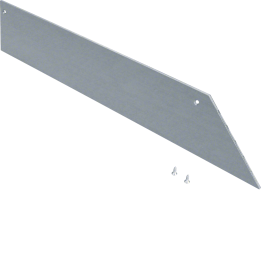 Hager AKE3000701 End Cap for On-Floor Trunking 300x70mm