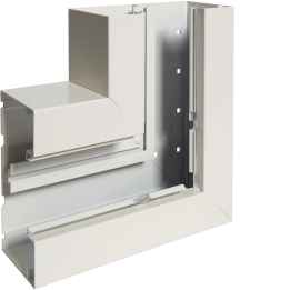 Hager BRA8517059016 Flat Angle 85x170mm Lid 80mm White