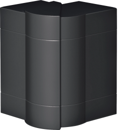 Hager BRP651303H9011 External Corner, Black (RAL 9011)