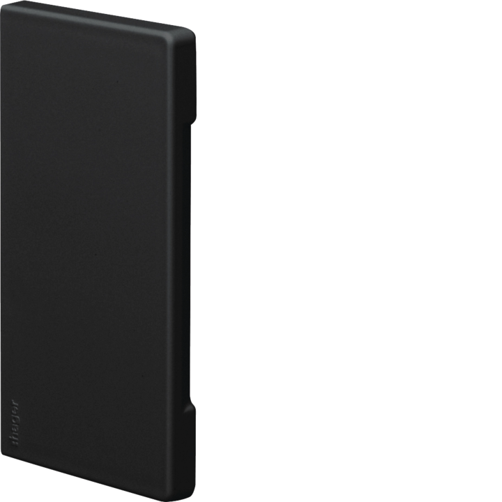 Hager BRP6513069011 End Cap, Black