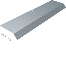 Hager AKB81500401 Blind Lid 800mm 45° One-Sided for AK 150x40 Trunking
