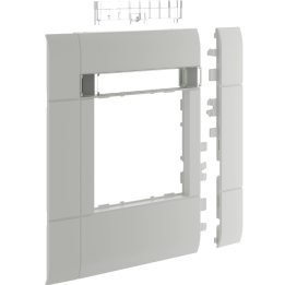 Hager GR1202KA7035 Plaque frontale 55 mod. hfr, 120 mm, LF, lg