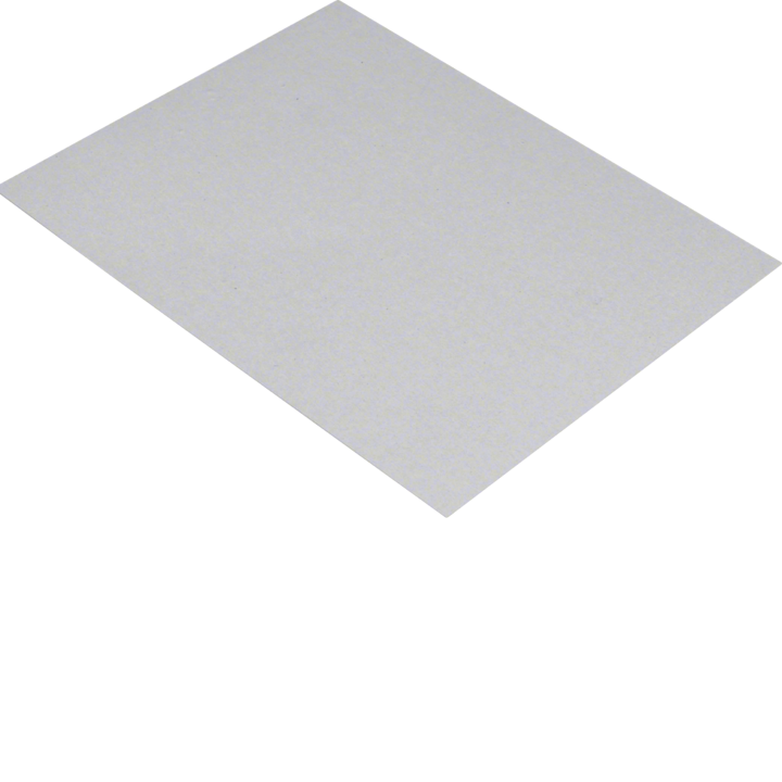 Hager VDDEE09P2 Incrustation en carton pour boîtier VDE09 2 mm