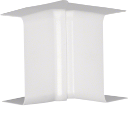 Hager ATA205049016 Coin intérieur pour goulotte ATEHA 20x50 mm