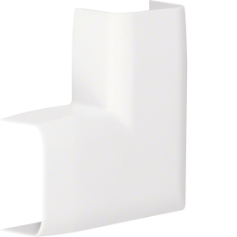 Hager ATA122059016 Coin plat, ATEHA, 12x20 mm, blanc signalisation