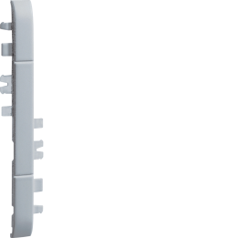 Hager GV120LAN Plaque frontale intermédiaire 120 mm, aluminium