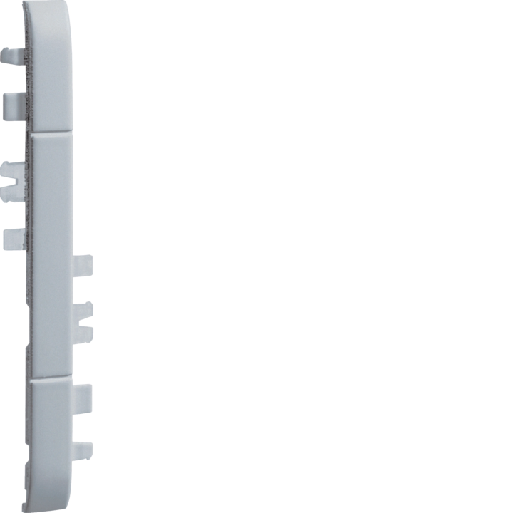 Hager GV120LAN Plaque frontale intermédiaire 120 mm, aluminium
