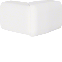 Hager ATA122039016 Coin extérieur pour goulotte de câbles ATEHA 12x20, blanc signalisation RAL 9016