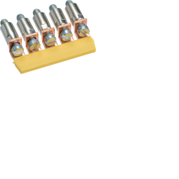 Hager KWJ02B5 Insulated Jumper, 2.5mm², 5-Way