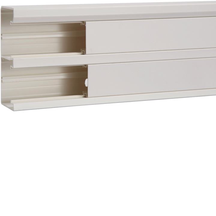 Hager GBD5013109016 Goulotte 2 compartiments 50x130mm Blanc