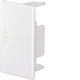 Hager LF3004569016 Embout pour goulotte LF/LFH 30x45mm blanc signalisation