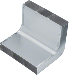 Hager UKK240483 Conduit sous le sol coudé 240 x 48 mm, 3 groupes
