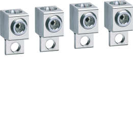 Hager HYS106H Distribution Block 160A 4P Cage Clamp 35-120mm²