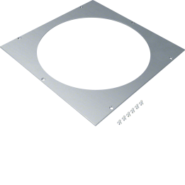 Hager UDM3306R12 Couvercle de montage pour boîtier de sol taille 2 R12