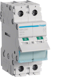 Hager SBN290 2P 100A Interruptor Seccionador