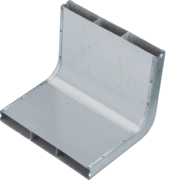 Hager UKK240283 Conduit sous le sol coudé 240 x 28 mm, 3 groupes