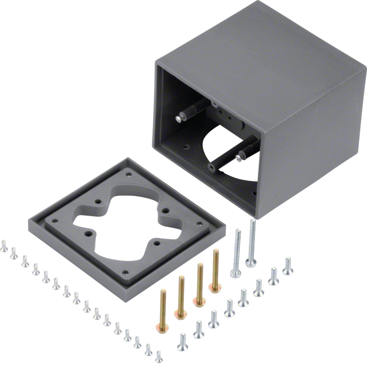 Hager GBZ27011 Boîtier sur pied 2 champs d'installation SG