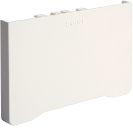 Hager GBD5008569016 Plaque d'extrémité Blanc signalisation