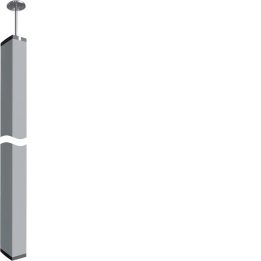 Hager DA200 DAS2803400ELN Presse-étoupe d'équilibrage de pression 3,4-3,7 mm en aluminium anodisé