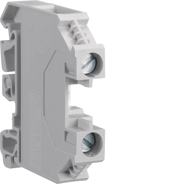 Hager KXA10NH Feed-through Terminal, 10mm²