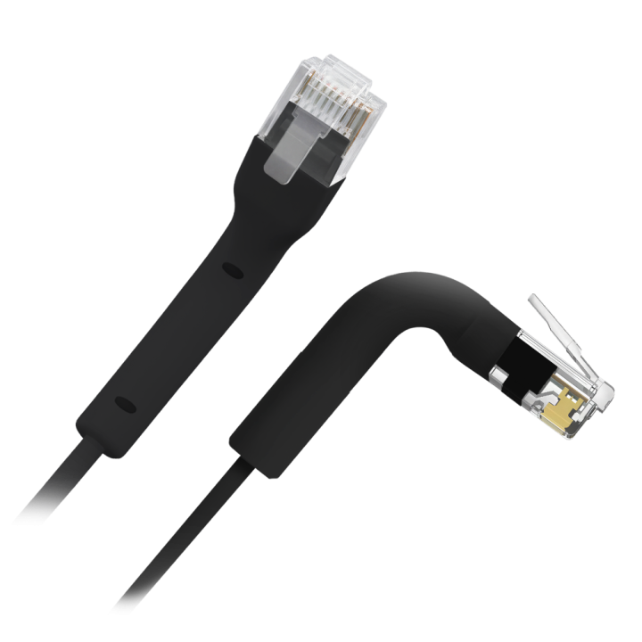 Kabel krosowy SAFIRE UTP6A-FLEX-3BK Cat6a UTP, 3m, czarny
