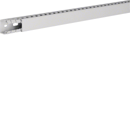 Hager HA725025 Goulotte à Panneau Fendu 25x25mm Gris