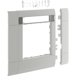 Hager GR1002A7035 Plaque frontale 55 mod. hfr, 100 mm, LF, lg