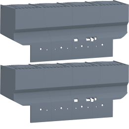 Hager HYT024H Terminal Cover for Spread Terminal P250 4P