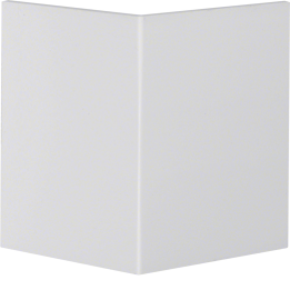 Hager R89297035 Couvercle d'angle externe pour goulotte BR70100, gris clair