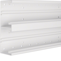 Hager BR7021419010 Base de goulotte, PVC, blanc pur, RAL 9010