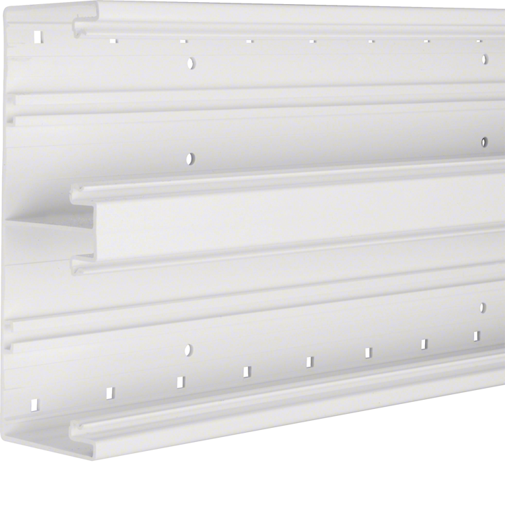 Hager BR7021419010 Base de goulotte, PVC, blanc pur, RAL 9010