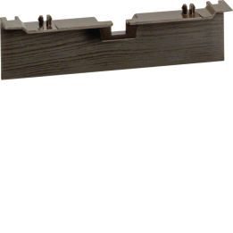 Hager SL20080AD6 Tablier de support d'appareil pour goulotte Decora SL 20x80