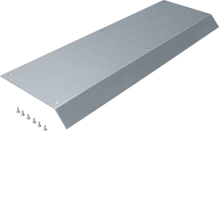 Hager AKB82000401 Couvercle aveugle 800 mm 45° unilatéral pour goulotte AK 200x40