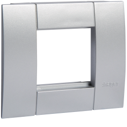 Hager GT451ALU Boîte de Prise 1 Gang 45x45mm Aluminium