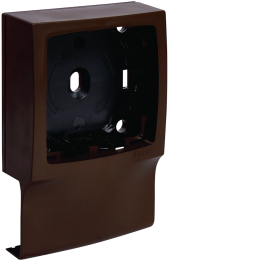 Hager ATA125198014 Socle de prise intelligente ASL-L, 12/16x30, marron