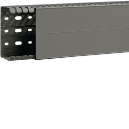 Hager BA7A60100 Goulotte à panneaux fendus 60 x 100 mm, gris