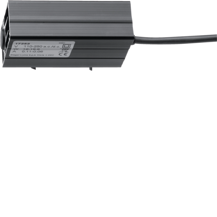 Hager FL256Z Heater, quadro.system, 150 W, 230 V AC/DC