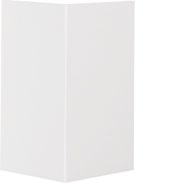 Hager L92889010 Couvercle d'angle extérieur, PVC, blanc (RAL 9010)