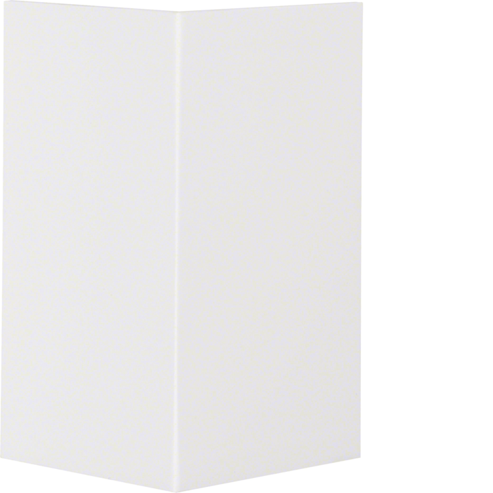 Hager L92889010 Couvercle d'angle extérieur, PVC, blanc (RAL 9010)