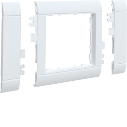 Hager GR0800A9016 Cache Cadre 55 mod HFR 80mm Blanc