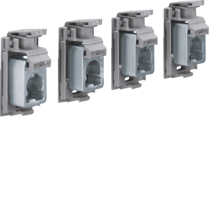 Hager HYA006H Aluminum Distribution Block 4P