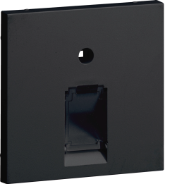 Hager GZUAE1A9011 Plaque centrale 55 UAE 1 gang, blanc
