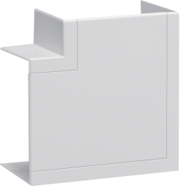 Hager BRP651005H9016 Coin plat, blanc signalisation