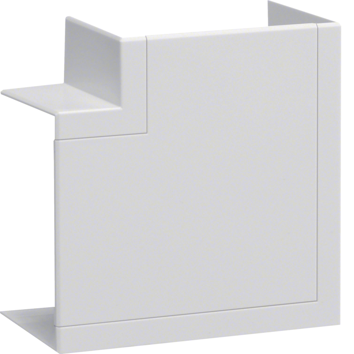 Hager BRP651005H9016 Coin plat, blanc signalisation